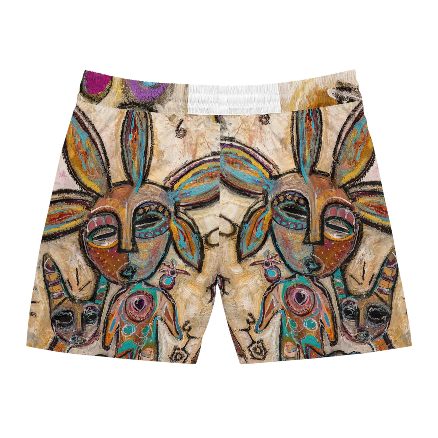 Men's Mid-Length Swim Shorts (AOP)