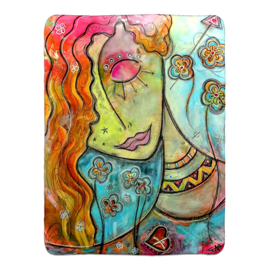 "Bliss" Fleece Sherpa Blankets