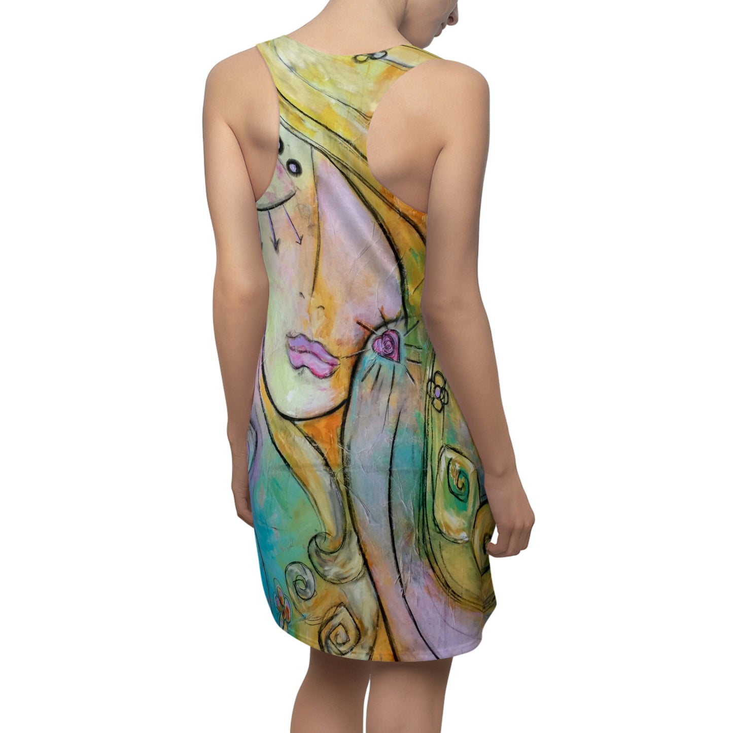 Pink Diamonds Women's Racerback Dress