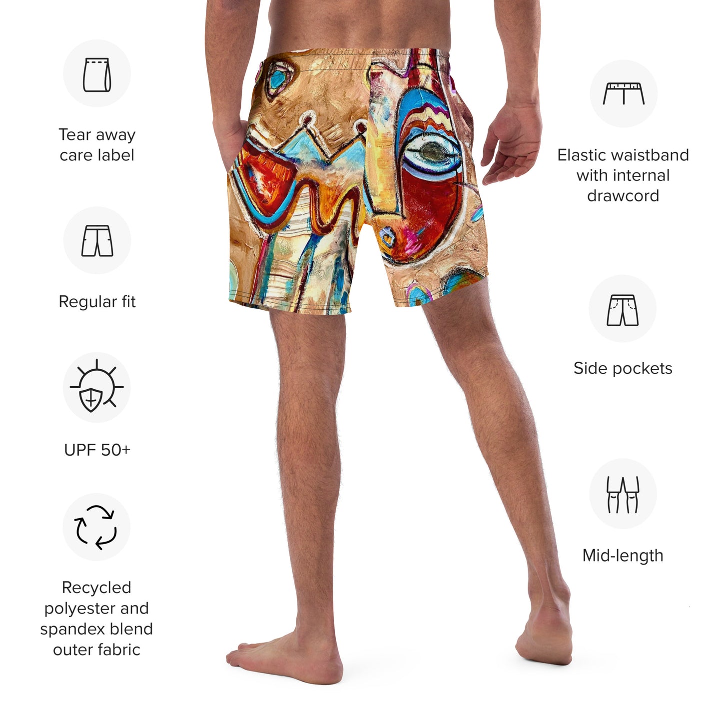 Men's swim trunks