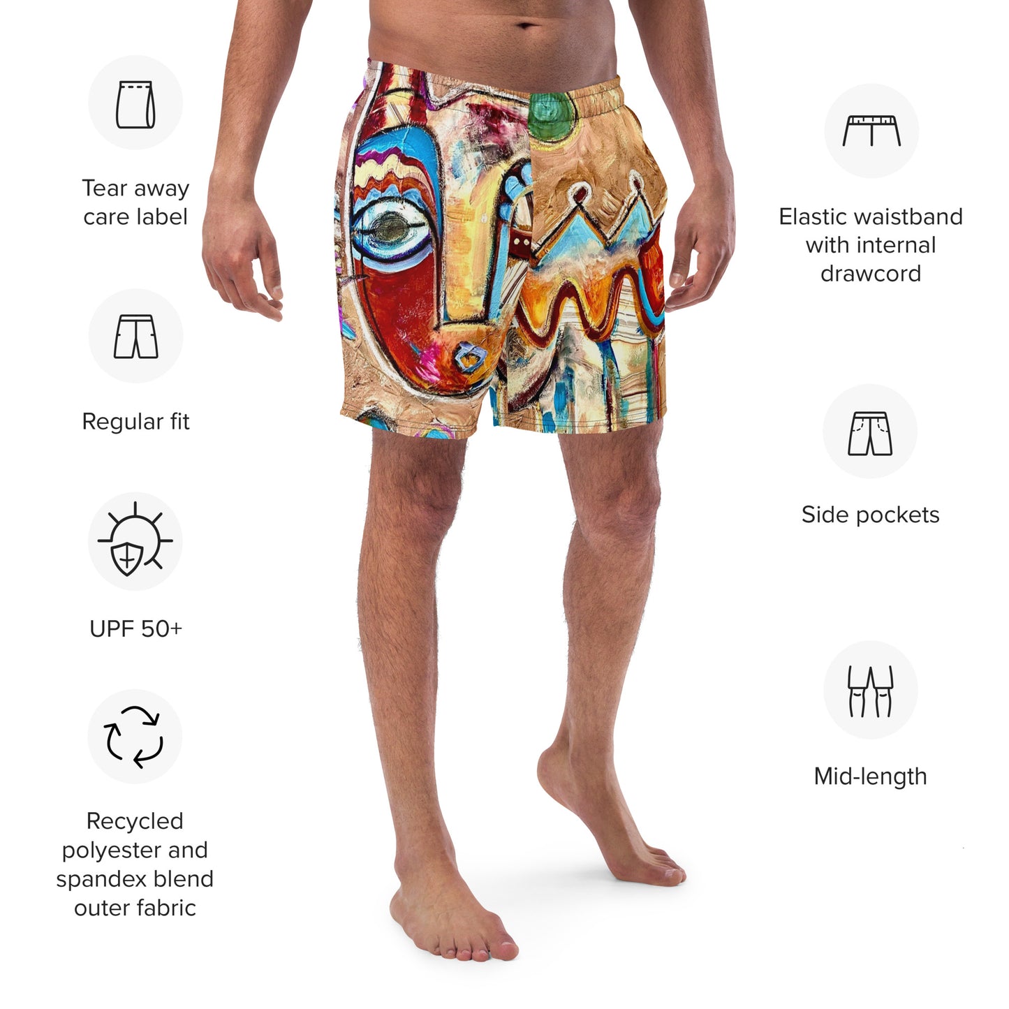 Men's swim trunks