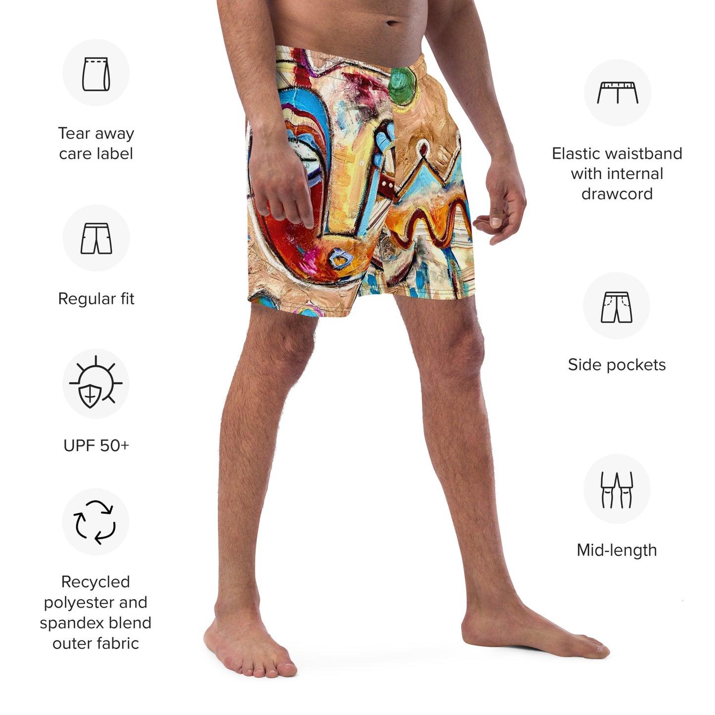 Men's swim trunks